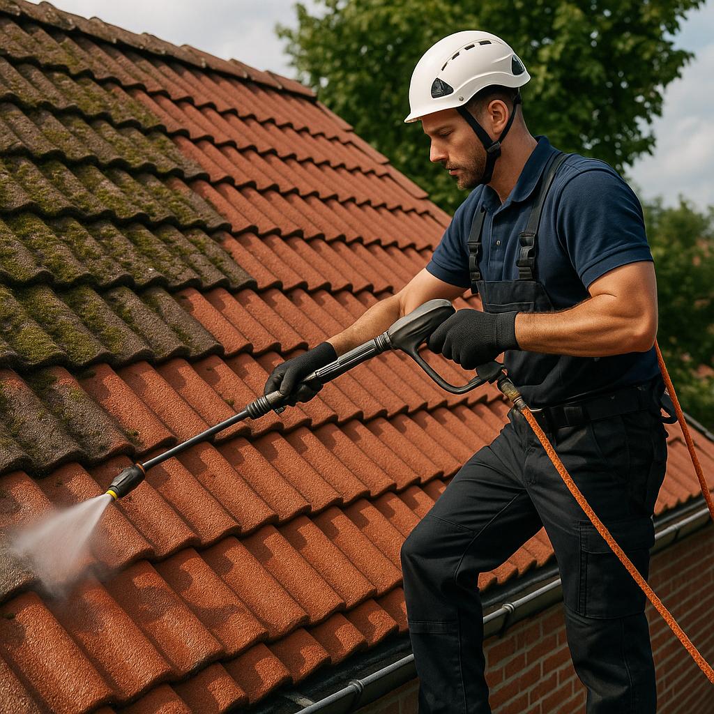 Met professionele dakreiniging blijft je dak fris en goed beschermd